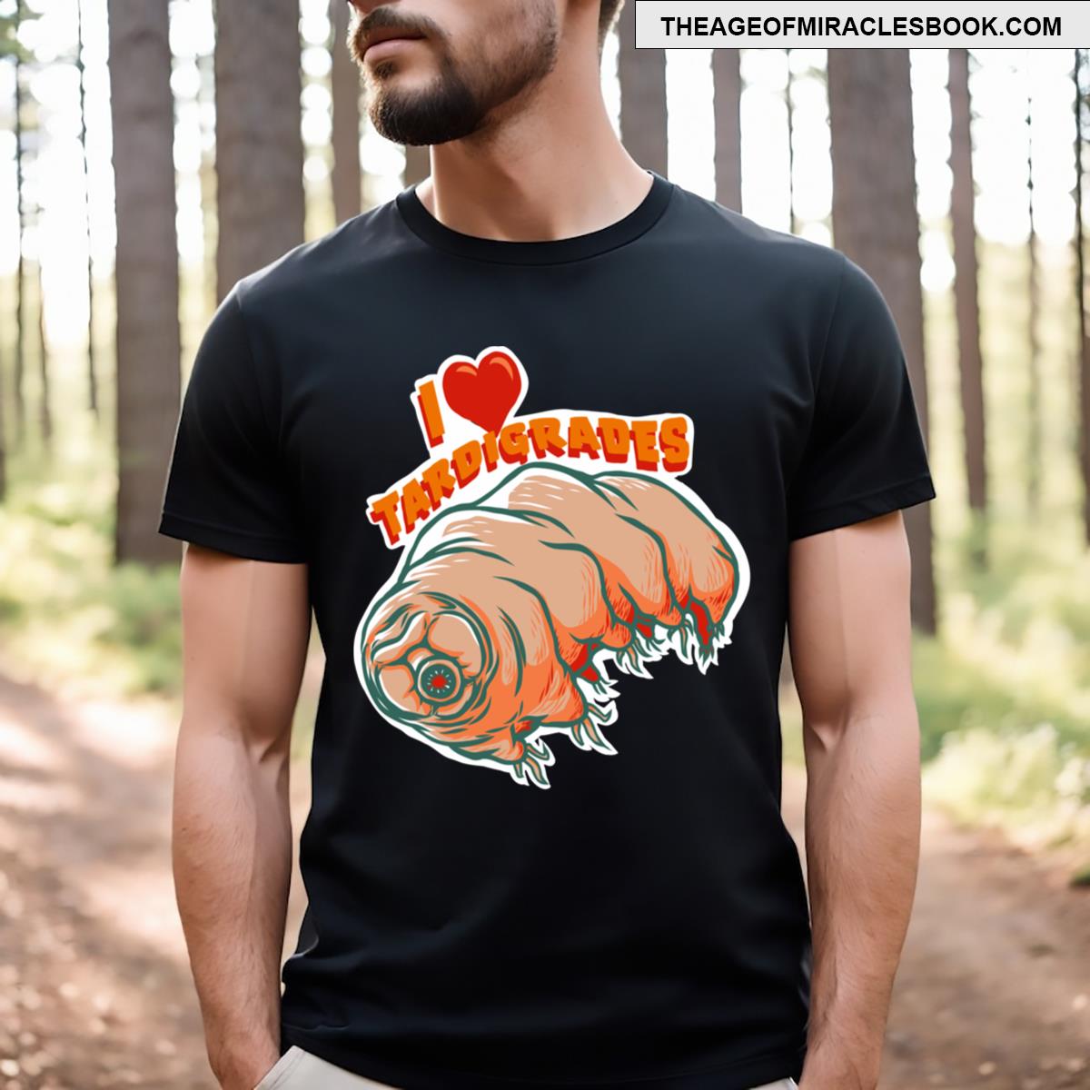 Tardigrade Water Bear Fun Cute Original T-shirt