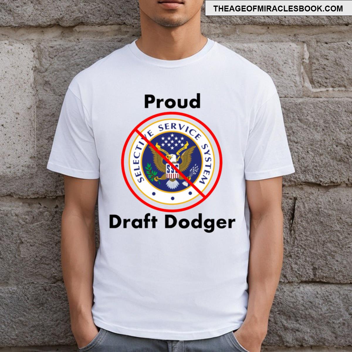 Draft Dodger Pride T-shirt