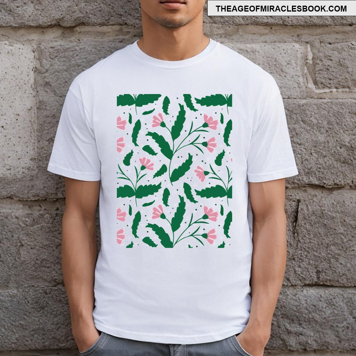 Flower Pattern T-shirt