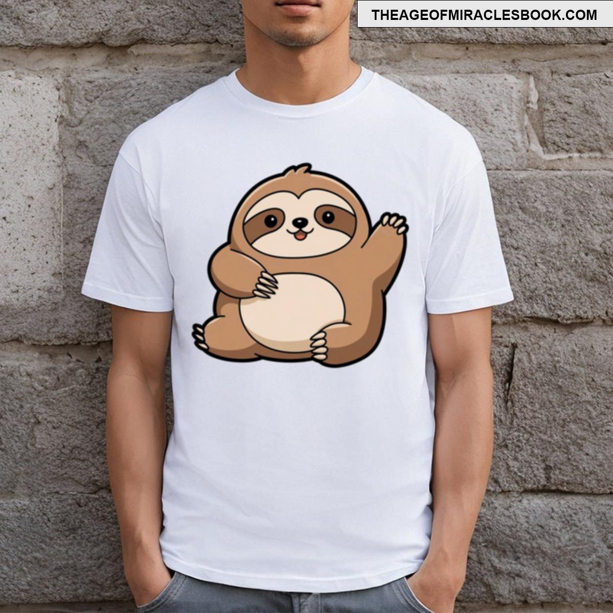 Kawaii Sloth T-shirt