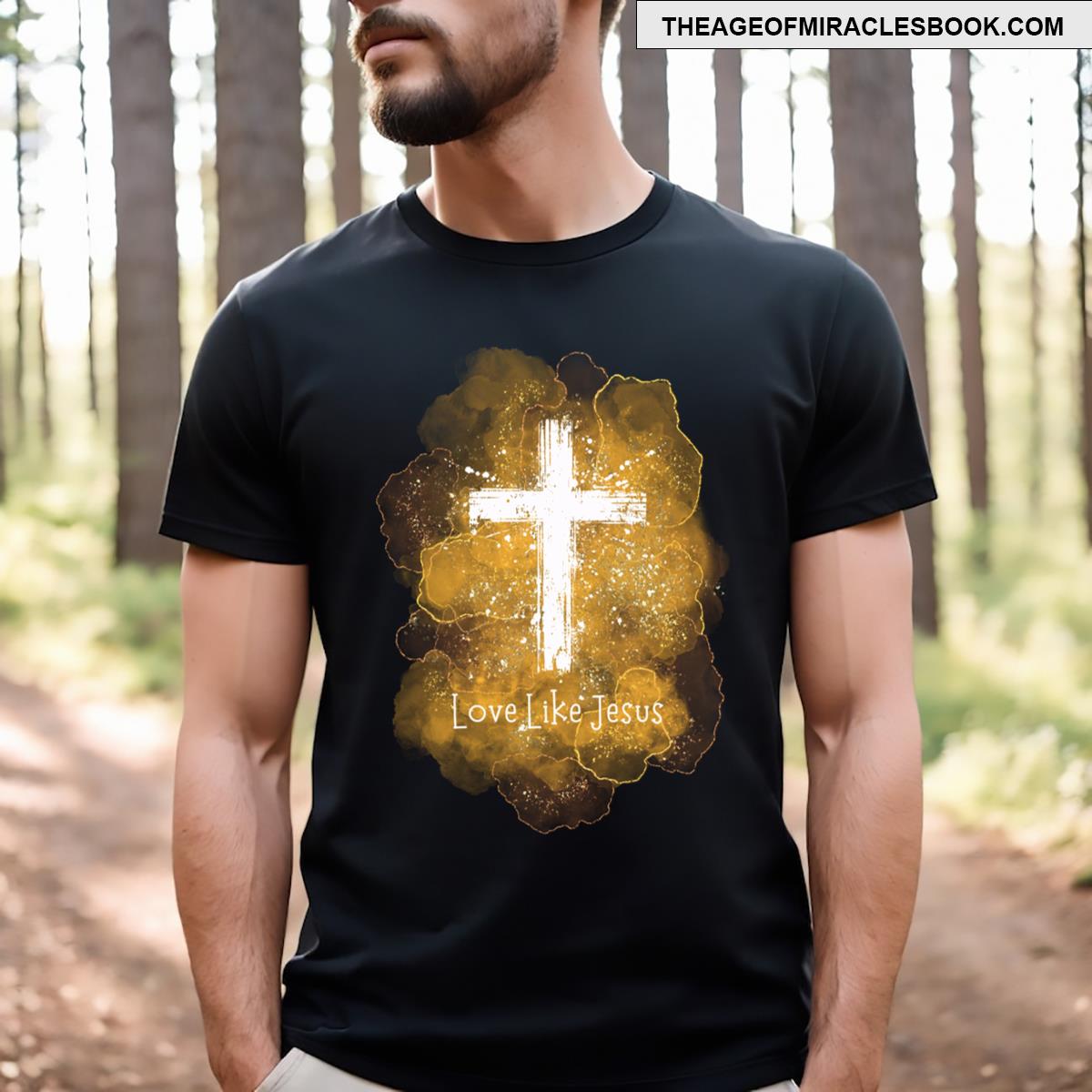 Love Like Jesus Yellow T-shirt