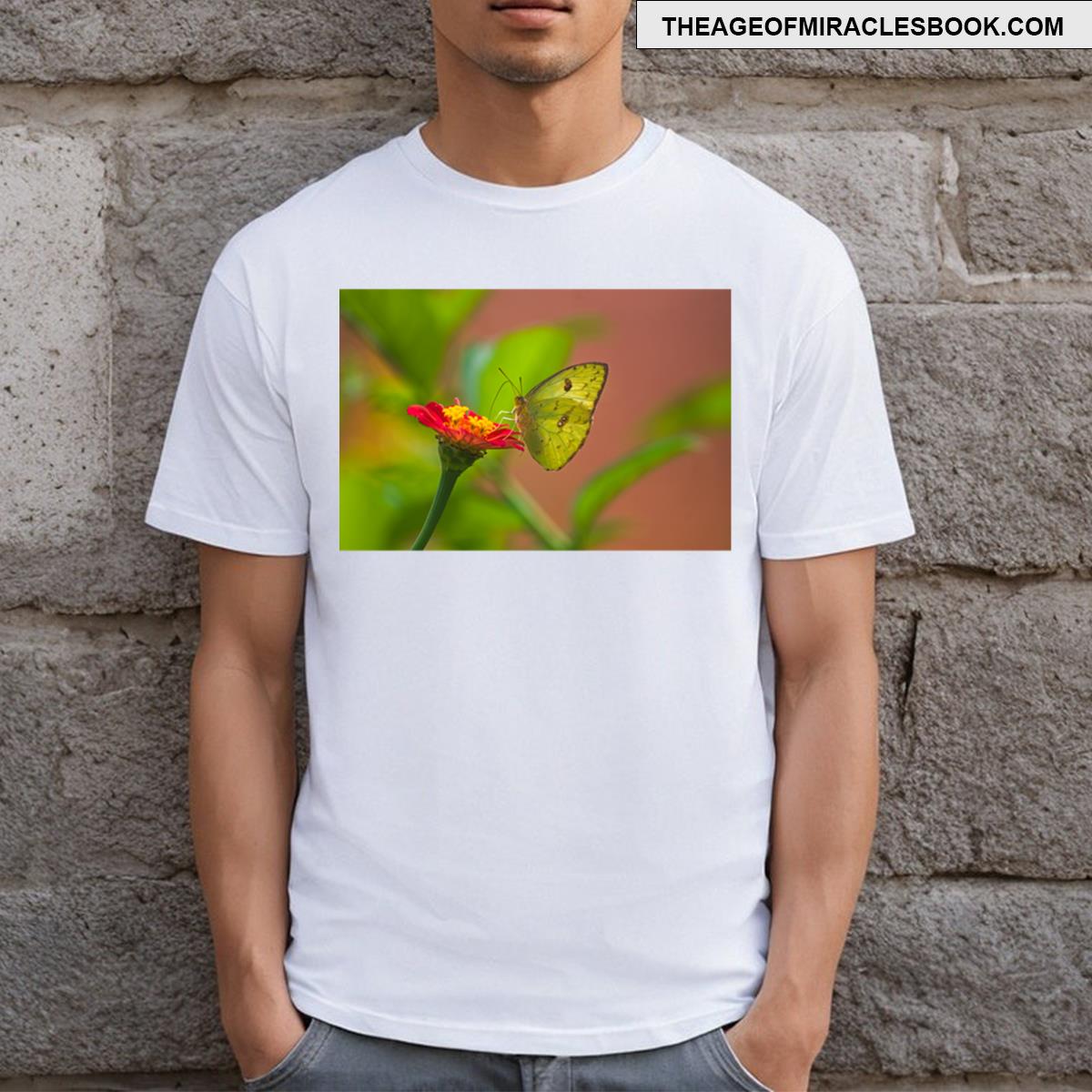 Sla Yellow Butterfly T-shirt