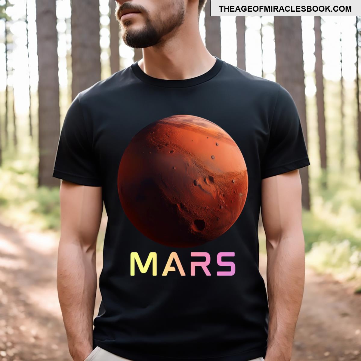 Solar System Planet Mars T-shirt