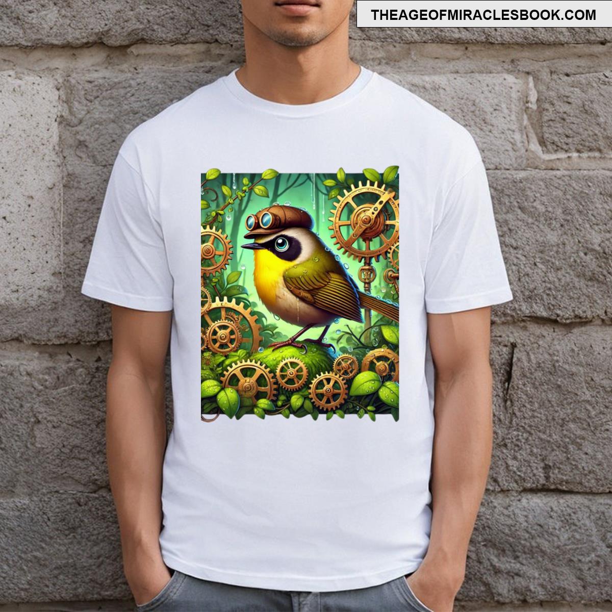 Steampunk Common Yellowthroat T-shirt