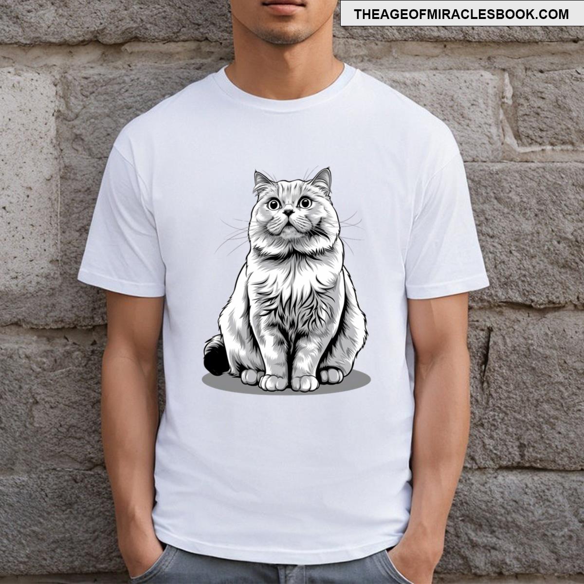 Surprised Cat T-shirt