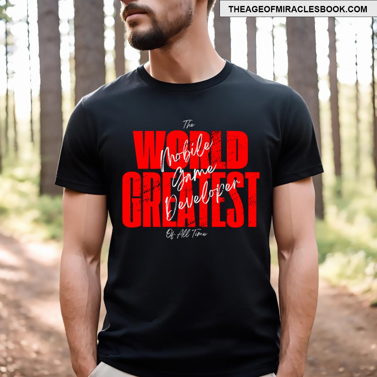 The World Greatest Tech Geek Design For Mobile Game Developers T-shirt