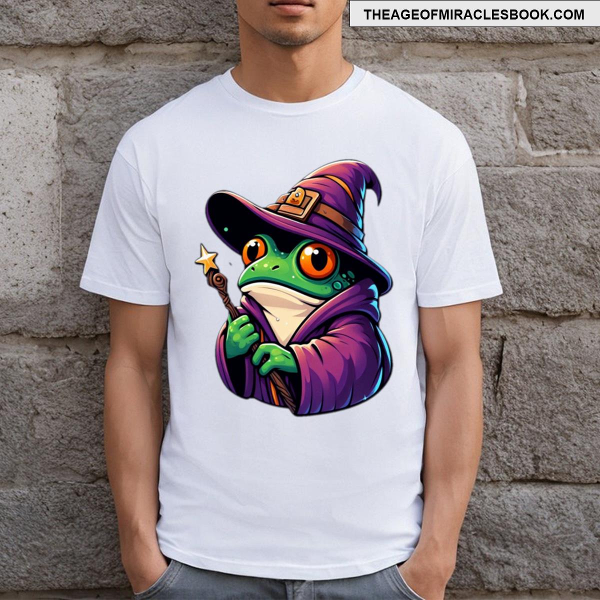 Wizard Frog Fanfiction Stickers T-shirt