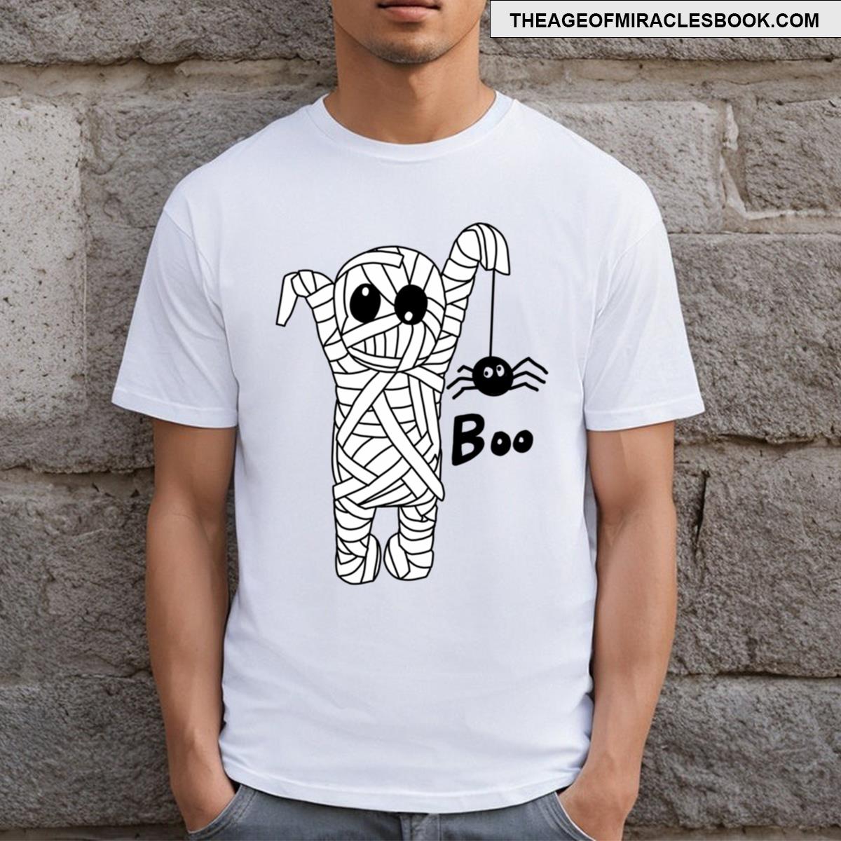 Halloween Spider Boo! T-shirt