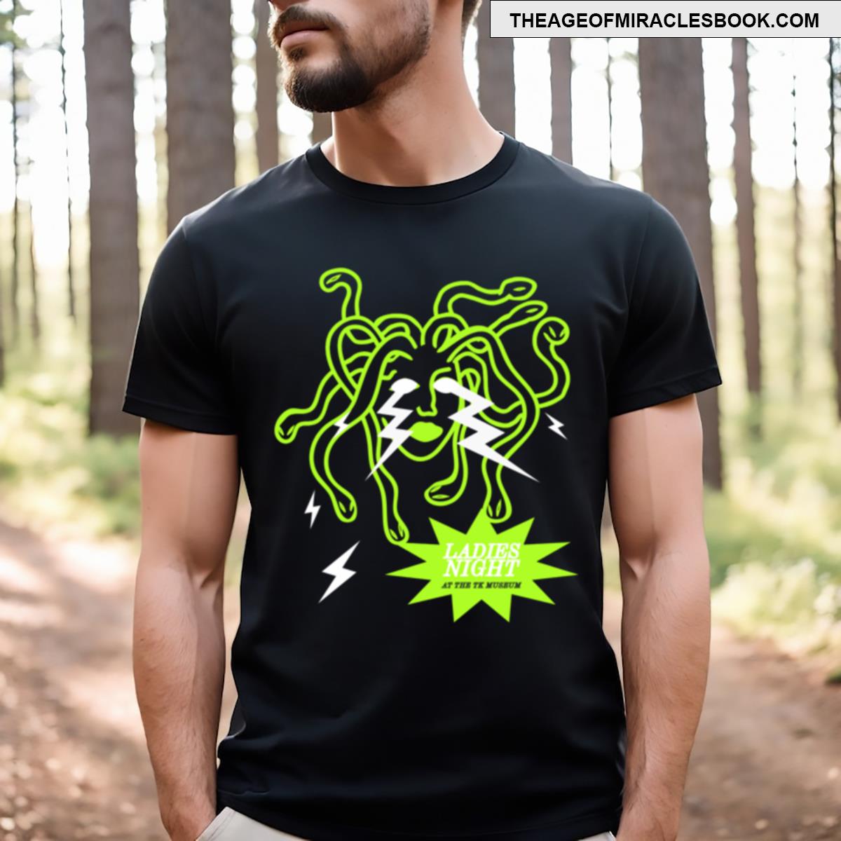Neon Green Sizzling Snakes T-shirt