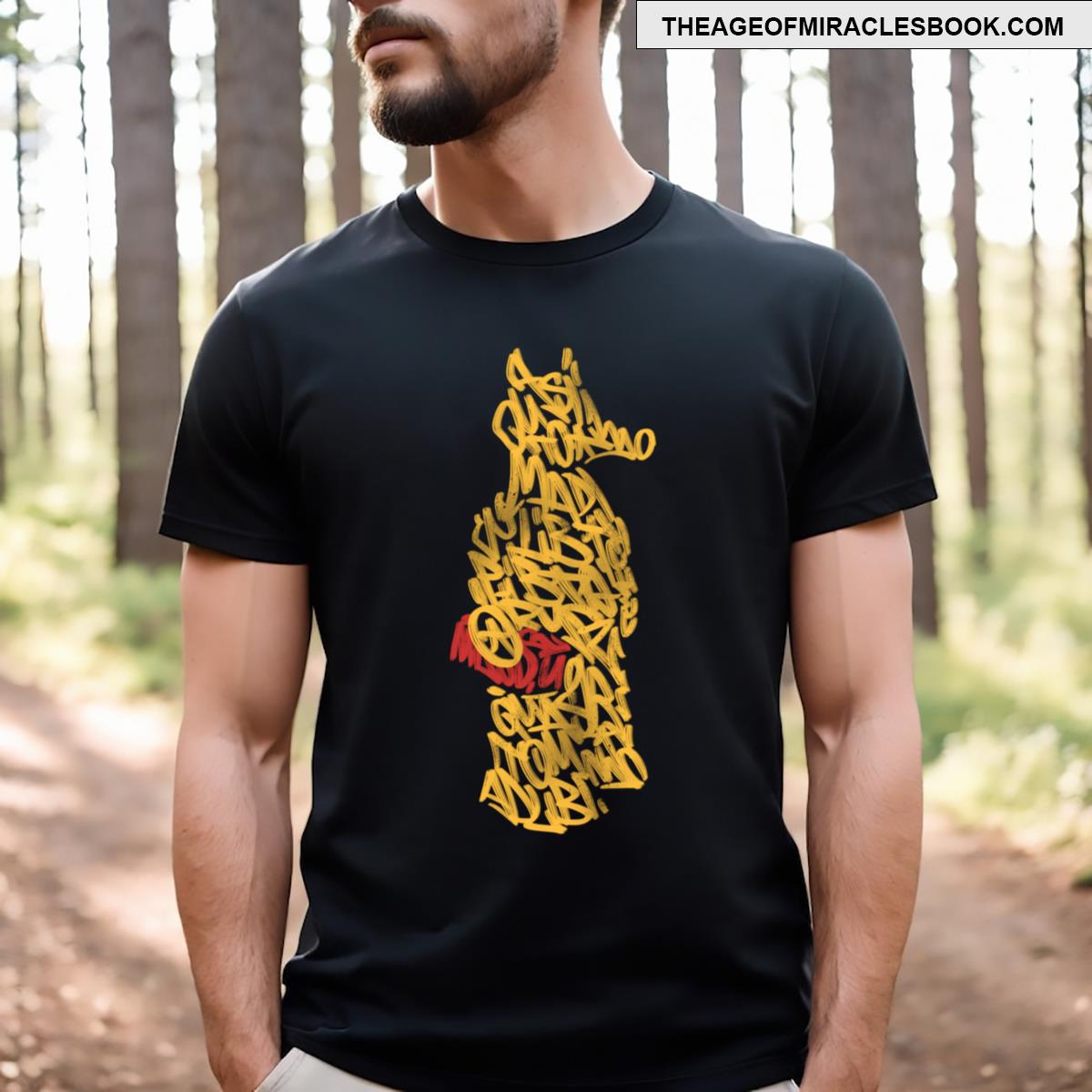 Quasimoto Madlib Graffiti Tags Print T-shirt