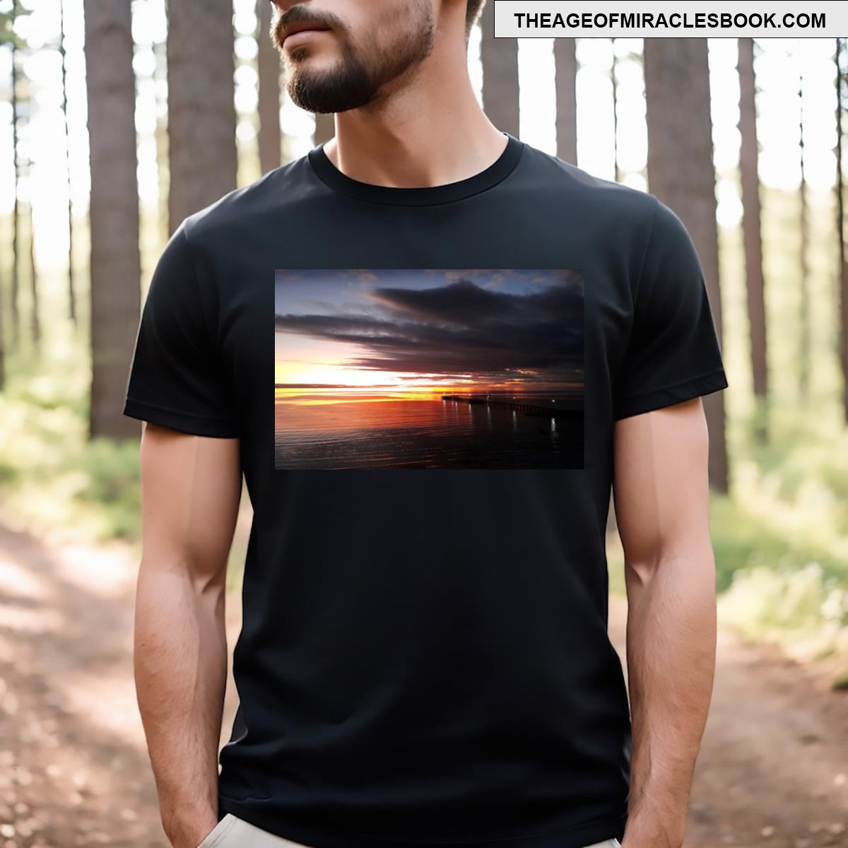 Sunset At Moonta T-shirt