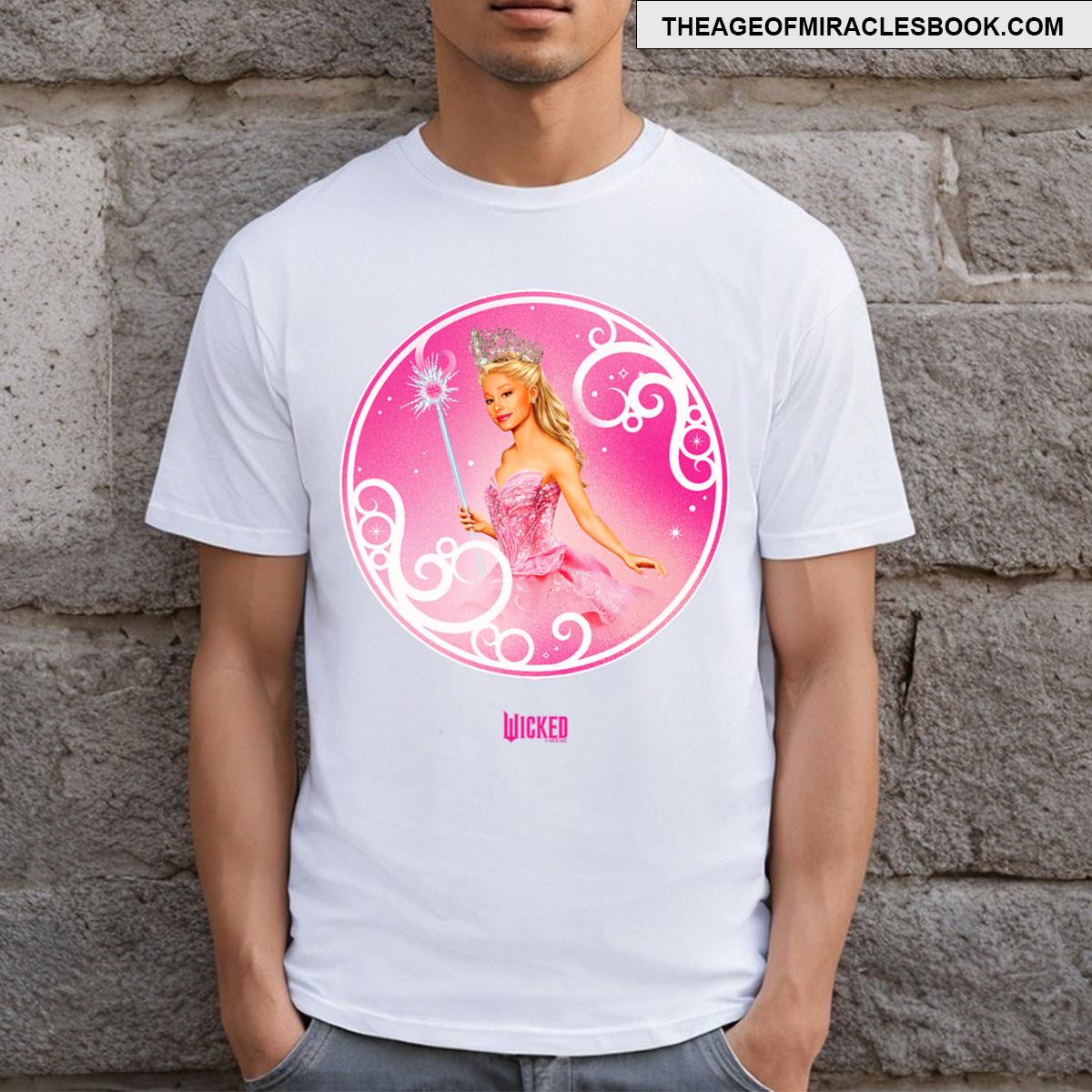 Wicked Glinda Bubble Pose T-shirt