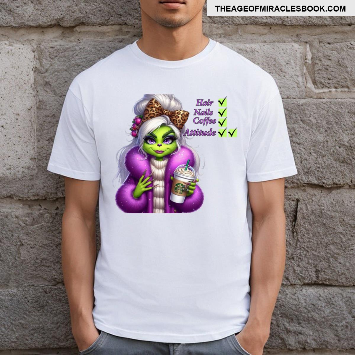 Grinchmas Girl 2 T-shirt