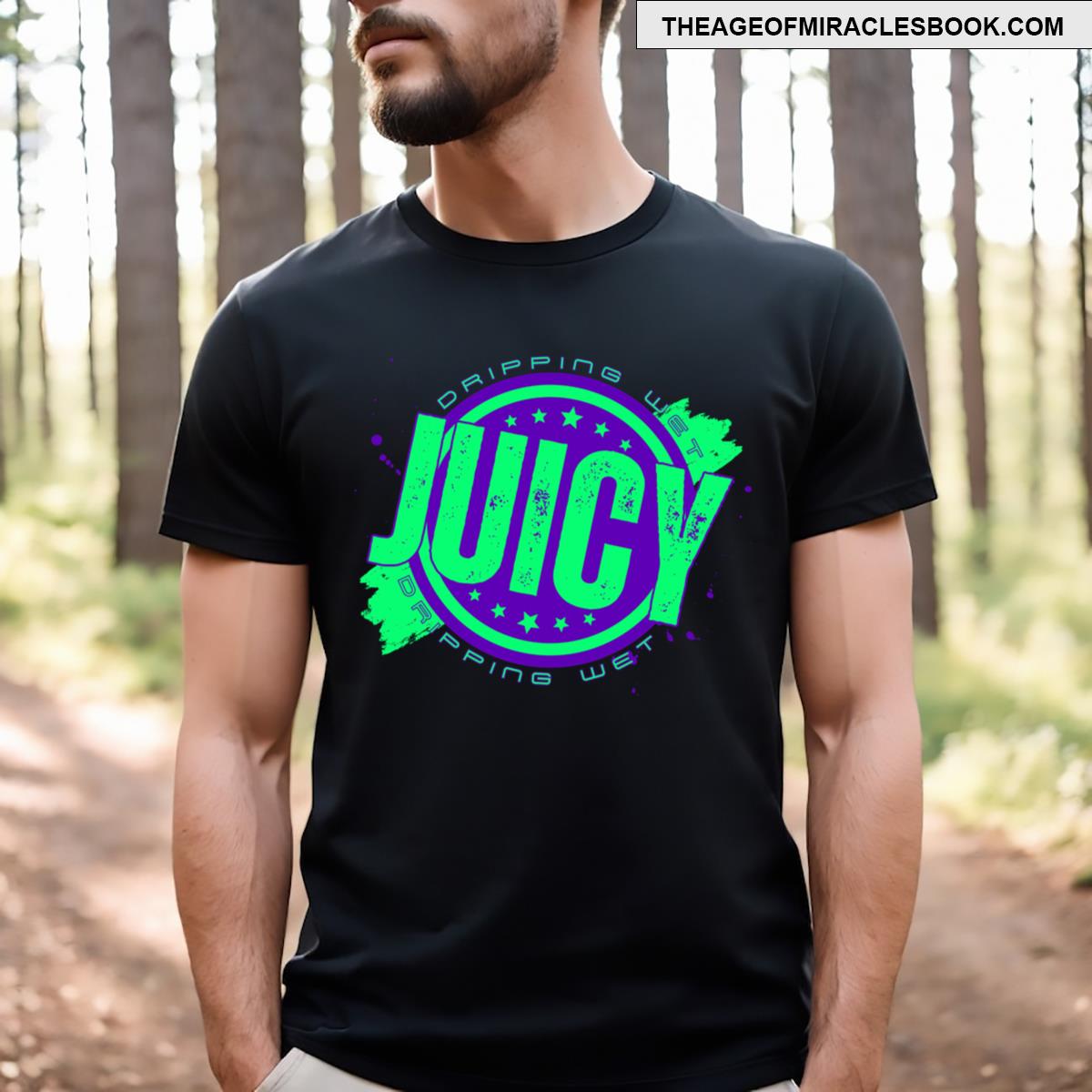 Juicy Purple And Green T-shirt