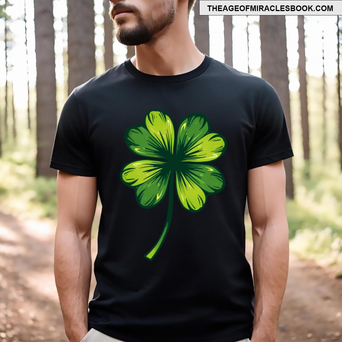 Lucky Four Leaf Clover T-shirt