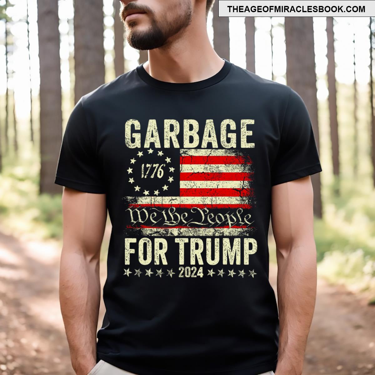 Make Garbage Great Again Garbage For Trump 2024 T-shirt