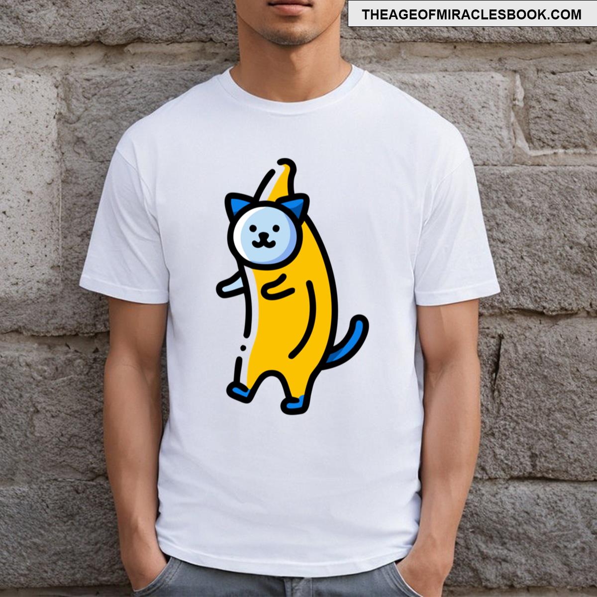 Banana Cat Meme Stylised T-shirt