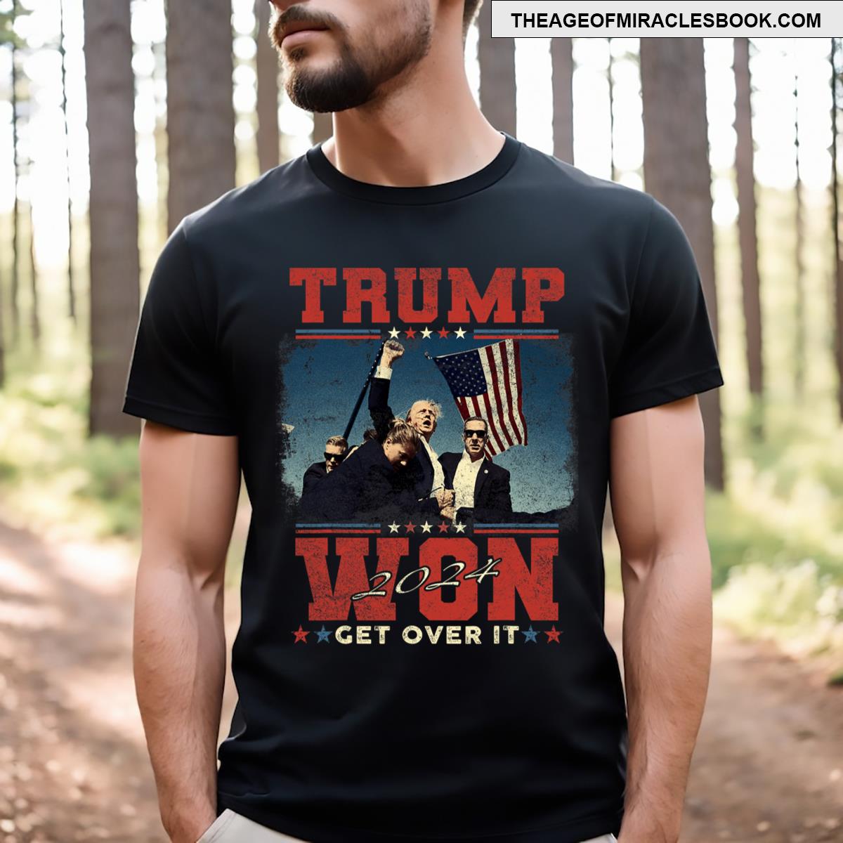 Trump Won Get Over It 2024 T-shirt