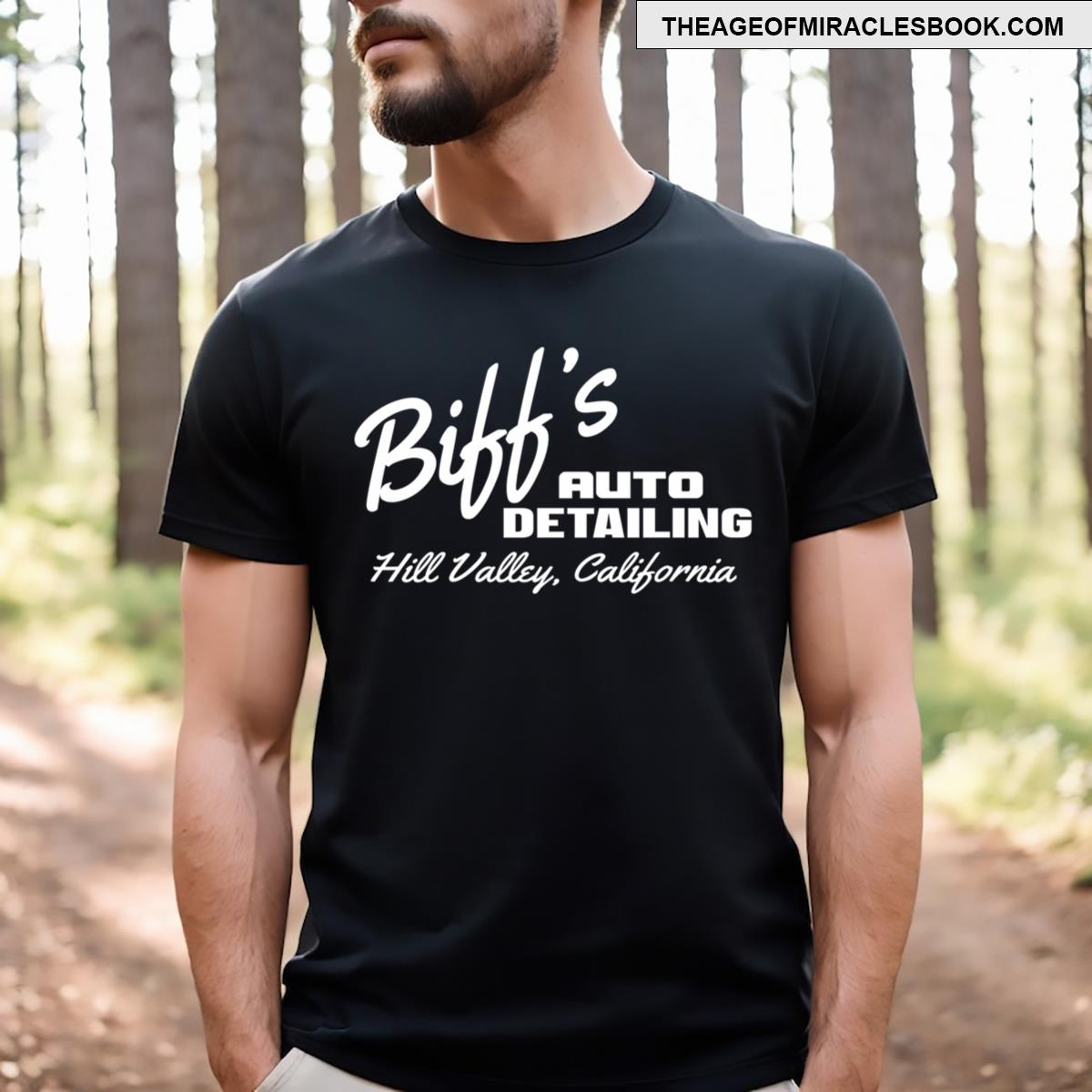 Back To The Future Biff’s Auto Detailing Essential T-shirt