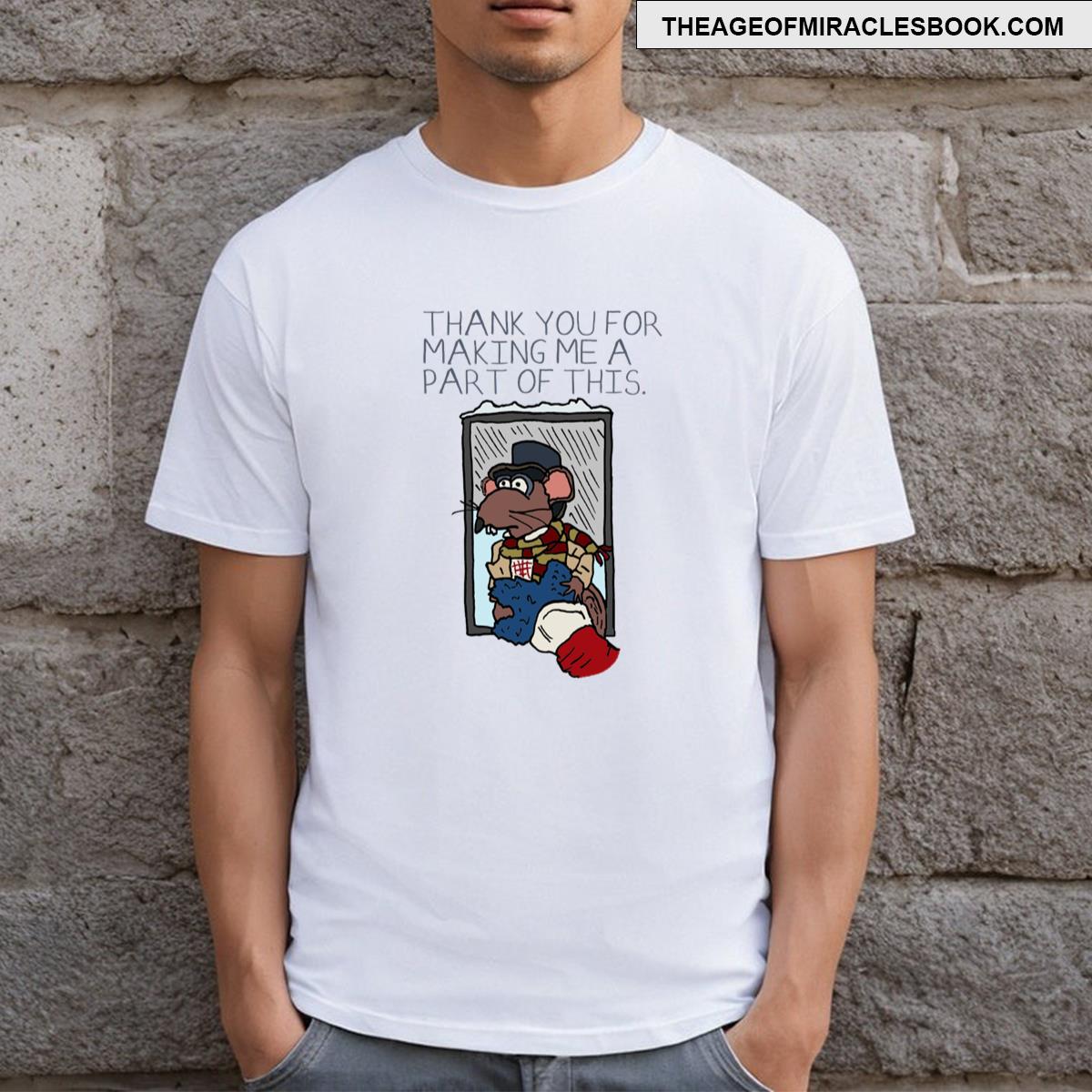 Muppet Christmas Carol Rizzo T-shirt