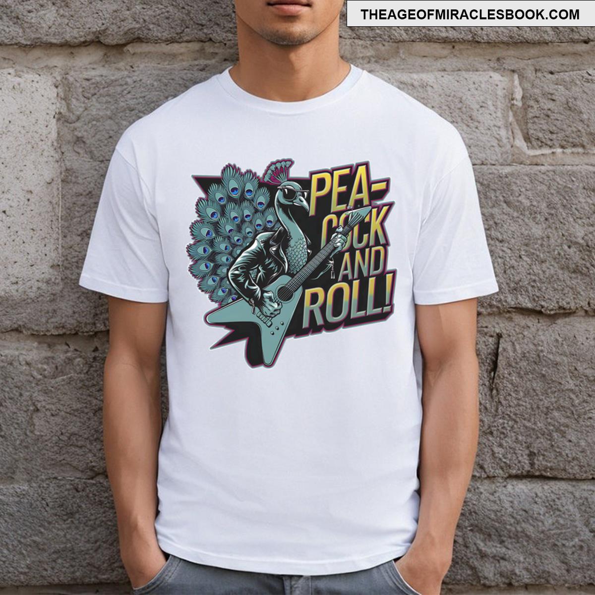 Peacock And Roll! T-shirt