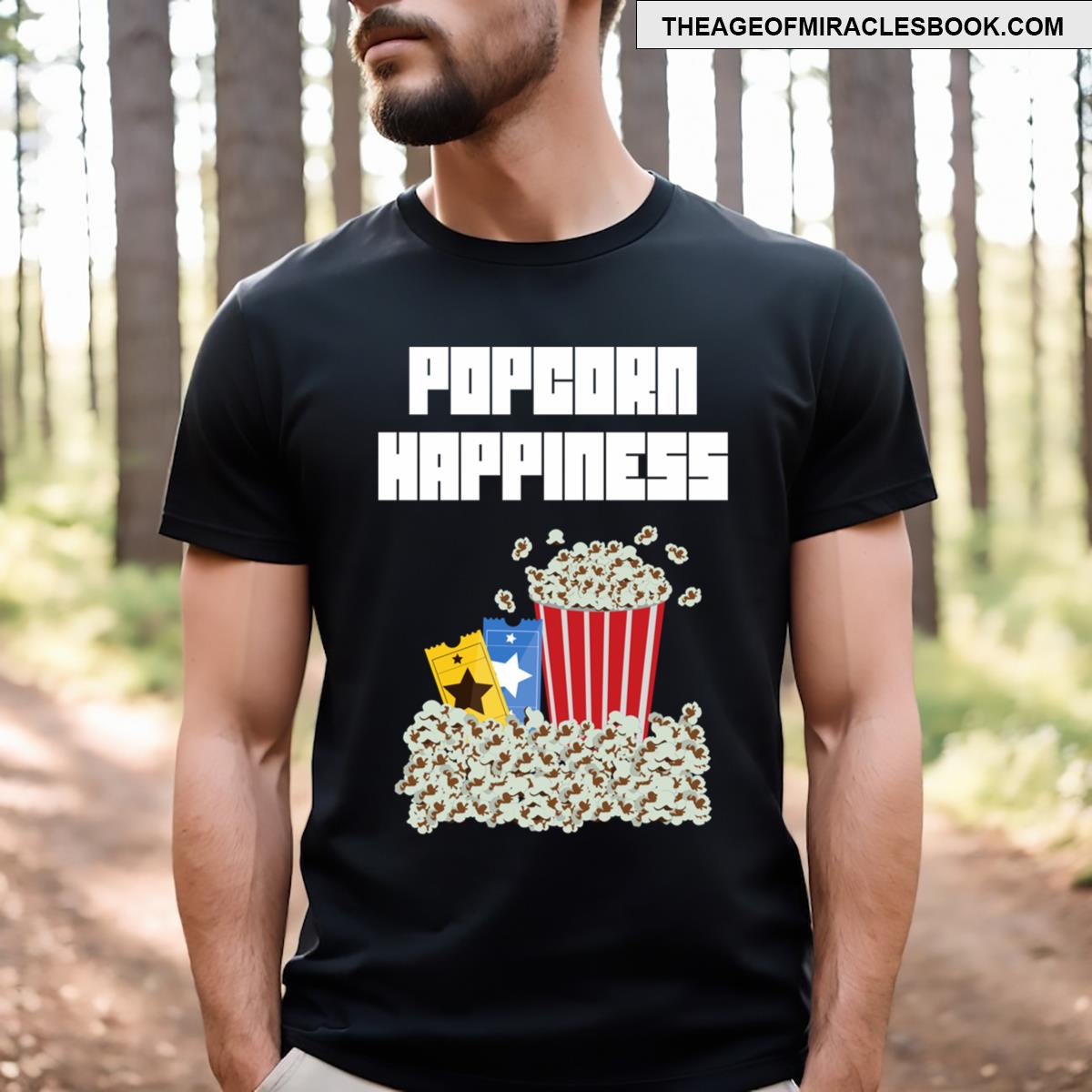 The Popcorn Happiness T-shirt