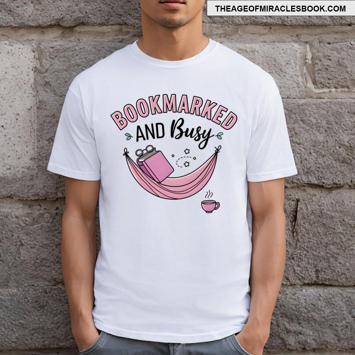 Bookmarked And Busy T-shirt