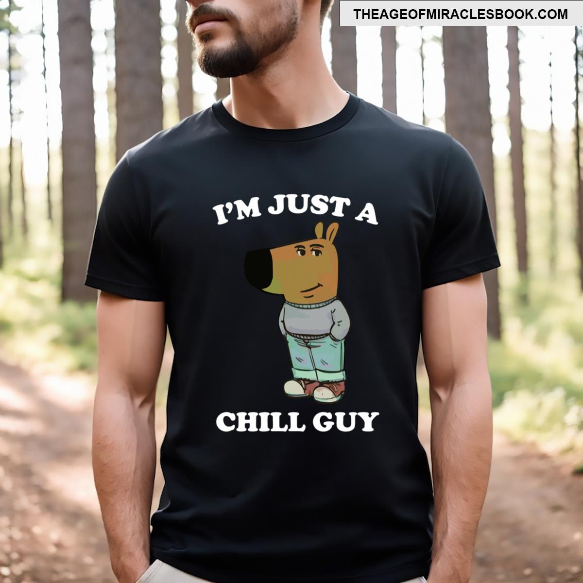 Chill Guy Meme Im Just A Chill Guy Essential T-shirt