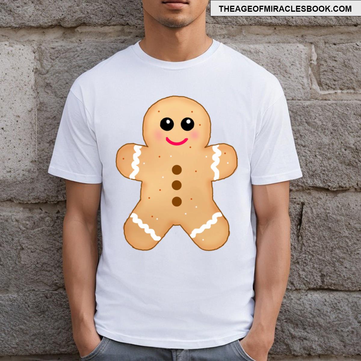 Happy Gingerbread Man T-shirt
