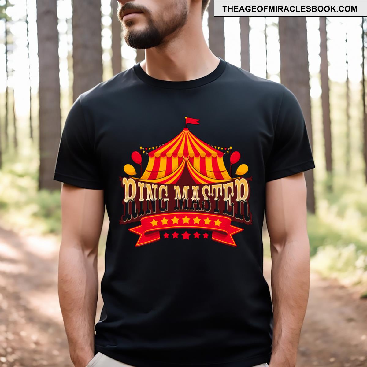 Ring Master Circus Staff Carnival Party T-shirt