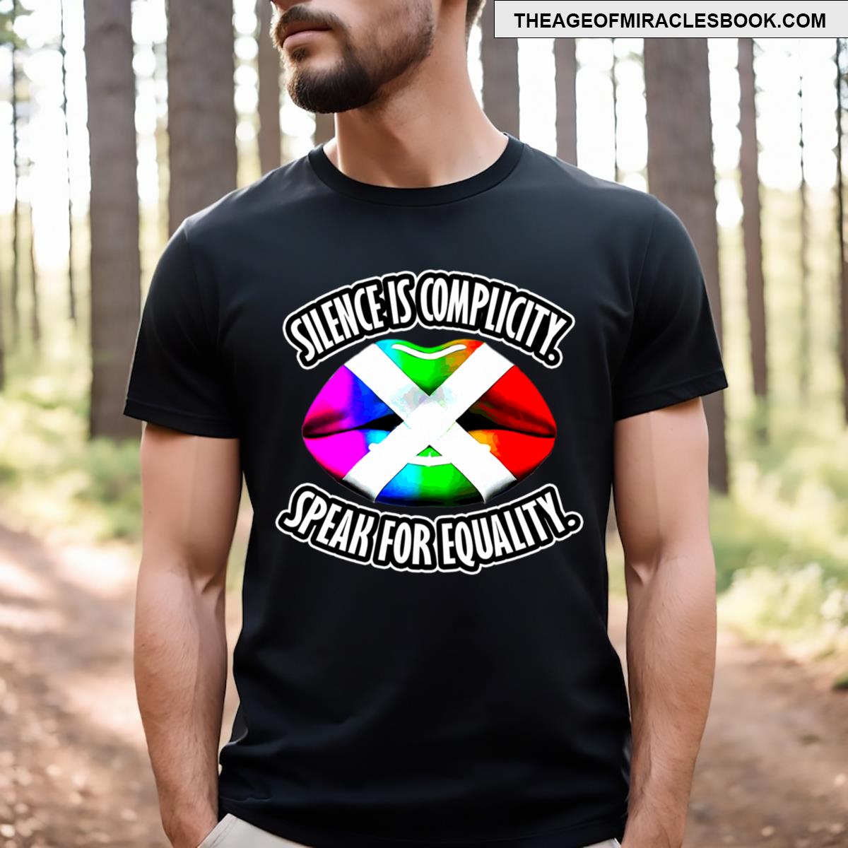 Silence Is Complicity Speak For Equality Design T-shirt