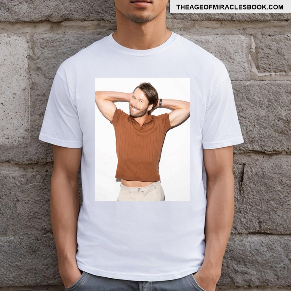 Glen Powell Aesthetic T-shirt