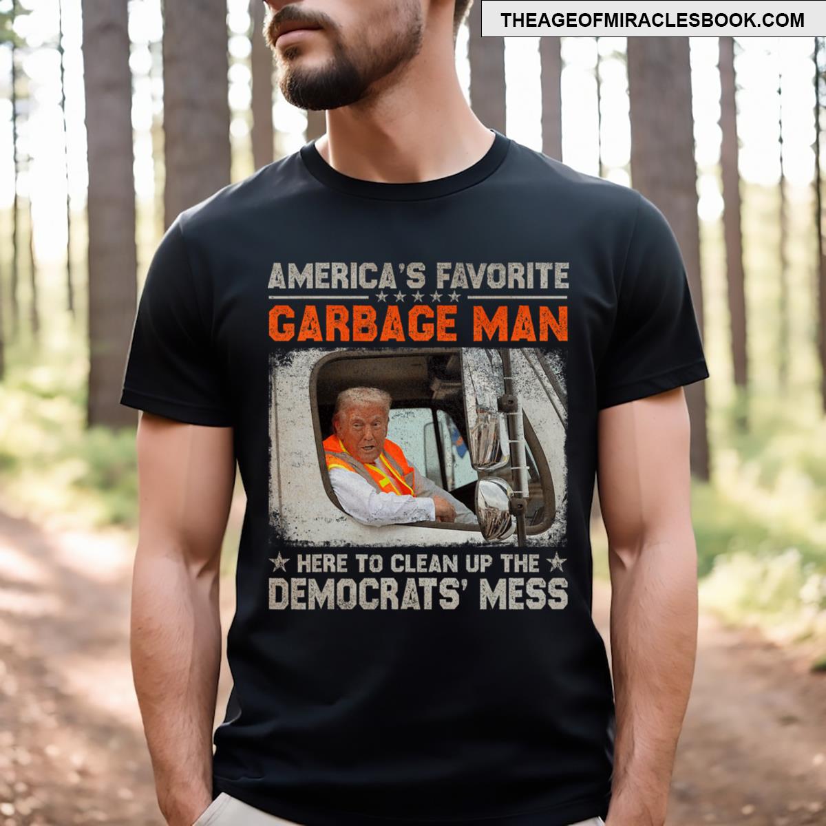 Make Garbage Great Again Garbage For Trump 2024 T-shirt