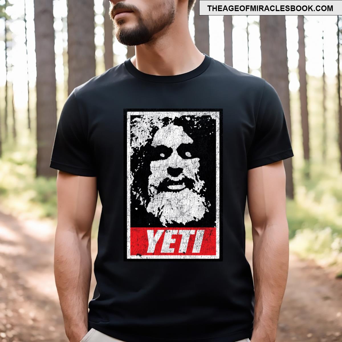 Obey Yeti Big Foot T-shirt