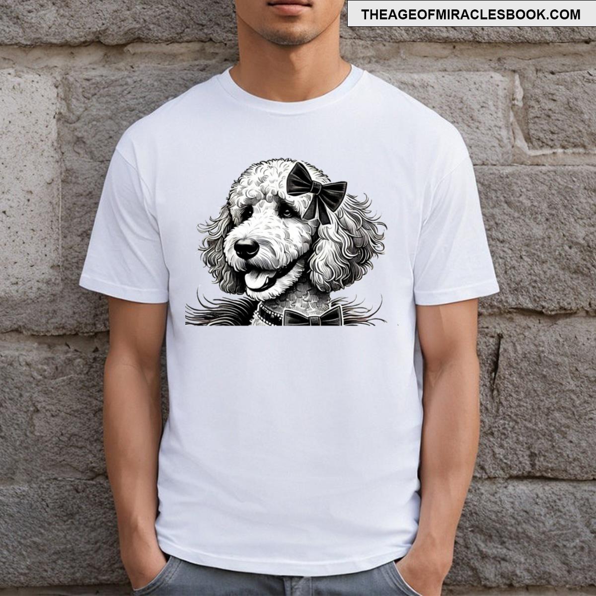Roxy Fur Bae Labradoodle Bamba T-shirt