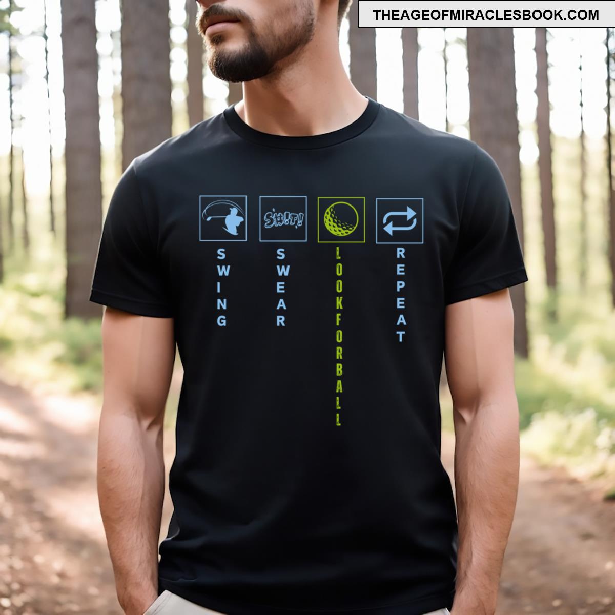 Swing Swear Look For Ball Repeat T-shirt