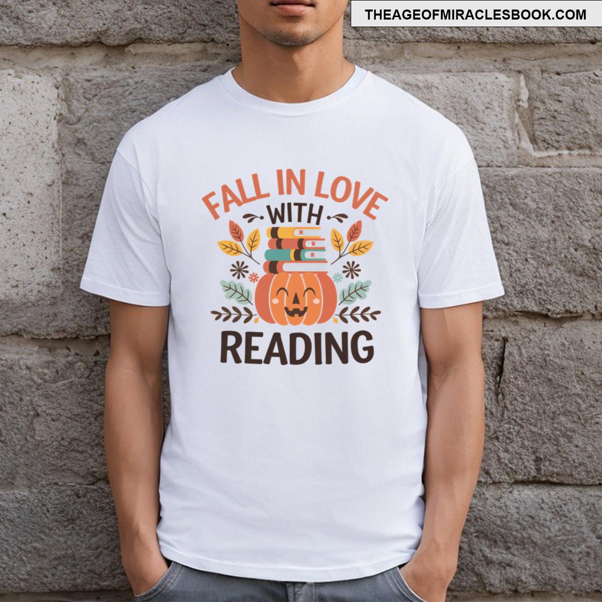 Fall In Love With Reading T-shirt