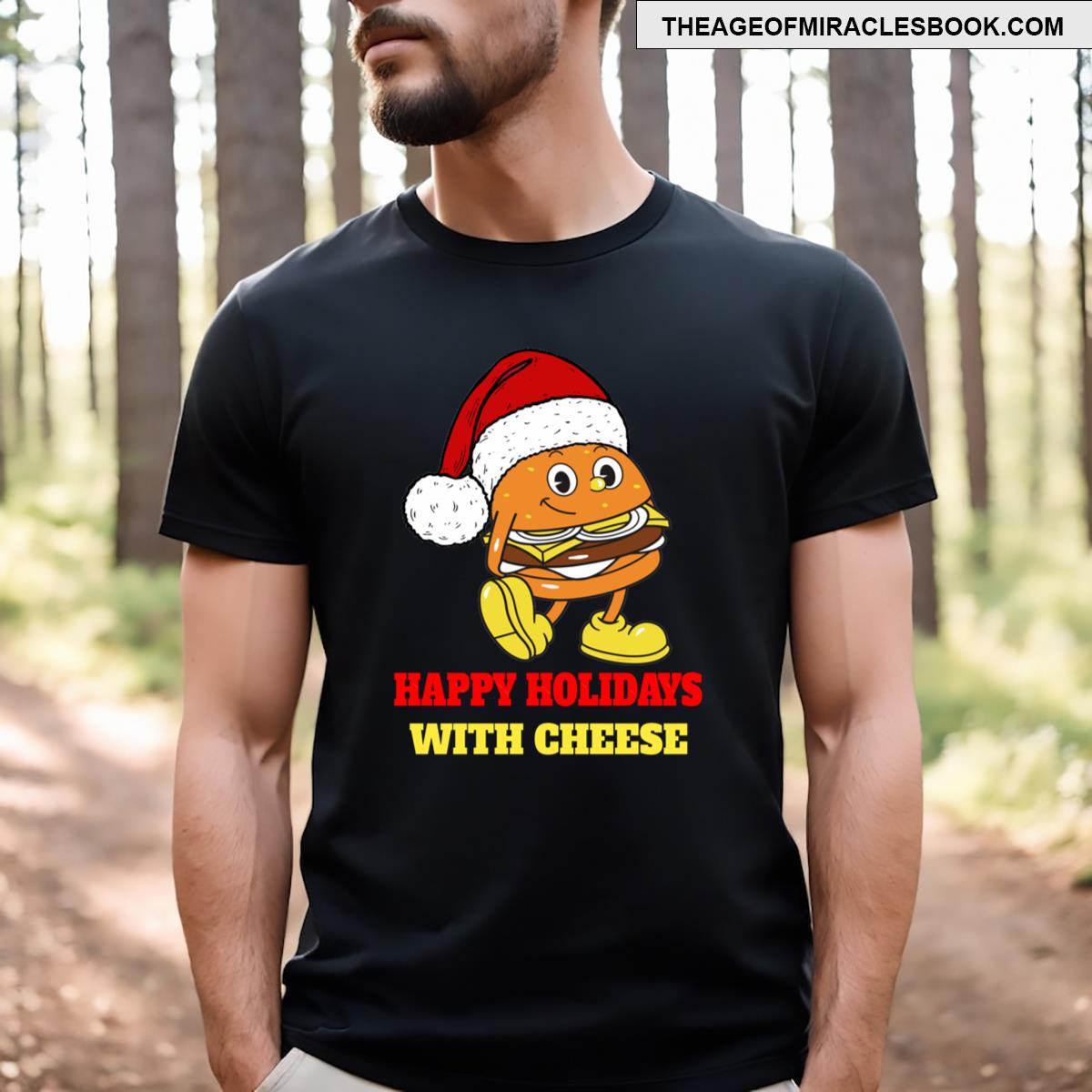 Happy Holidays With Cheese Essential T-shirt