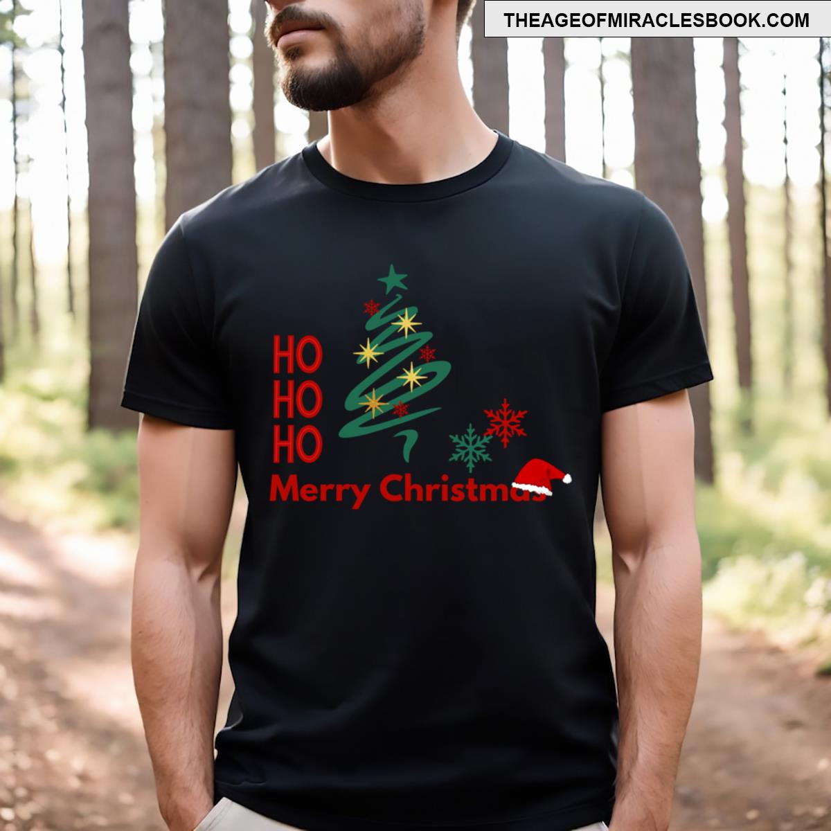 Hohoho Merry Christmas T-shirt