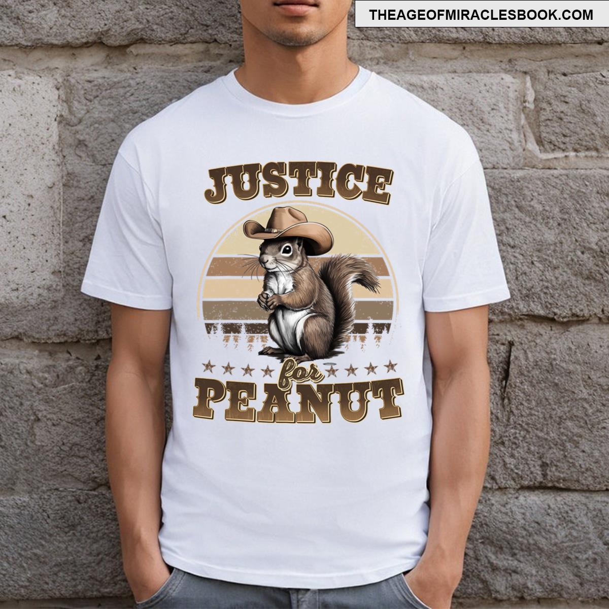 Justice For Peanut The Squirrel Peanut Squirrel T-shirt