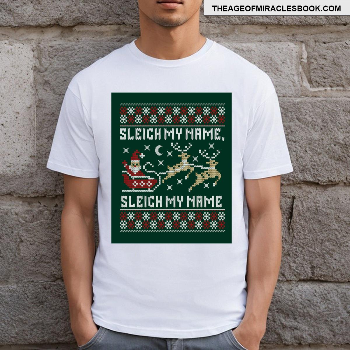 Oh Deer! Sleigh My Name T-shirt