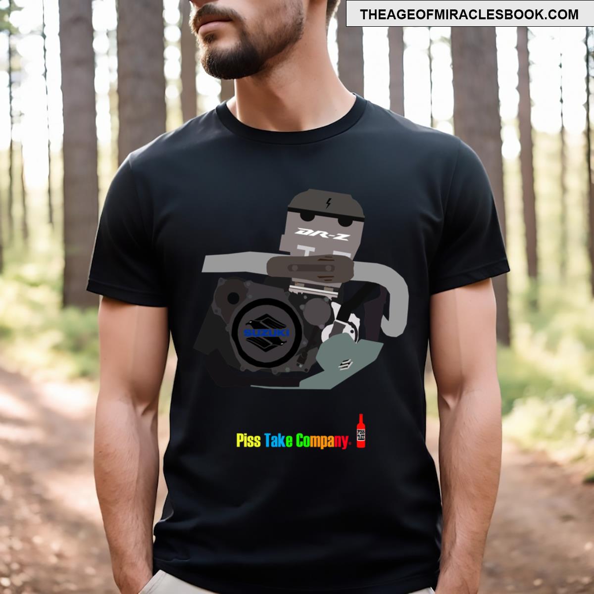 Suzuki Drz Engine Block T-shirt
