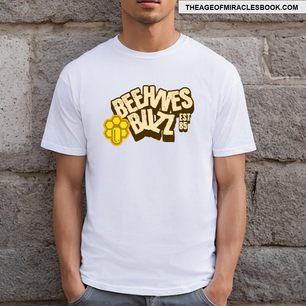 Beehives Buzz Est 85 Urban Beekeeper T-shirt