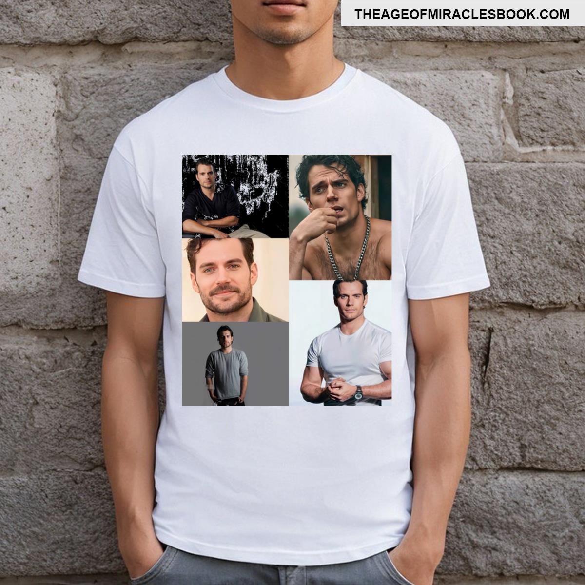 Henry Cavill Collage T-shirt