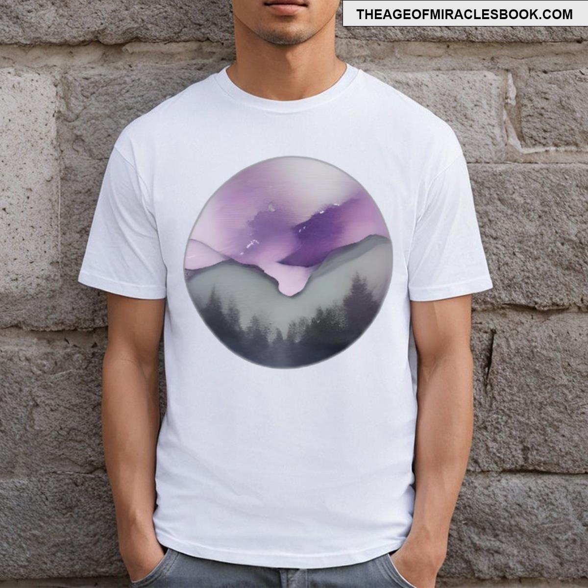 Mystic Mountain Twilight T-shirt