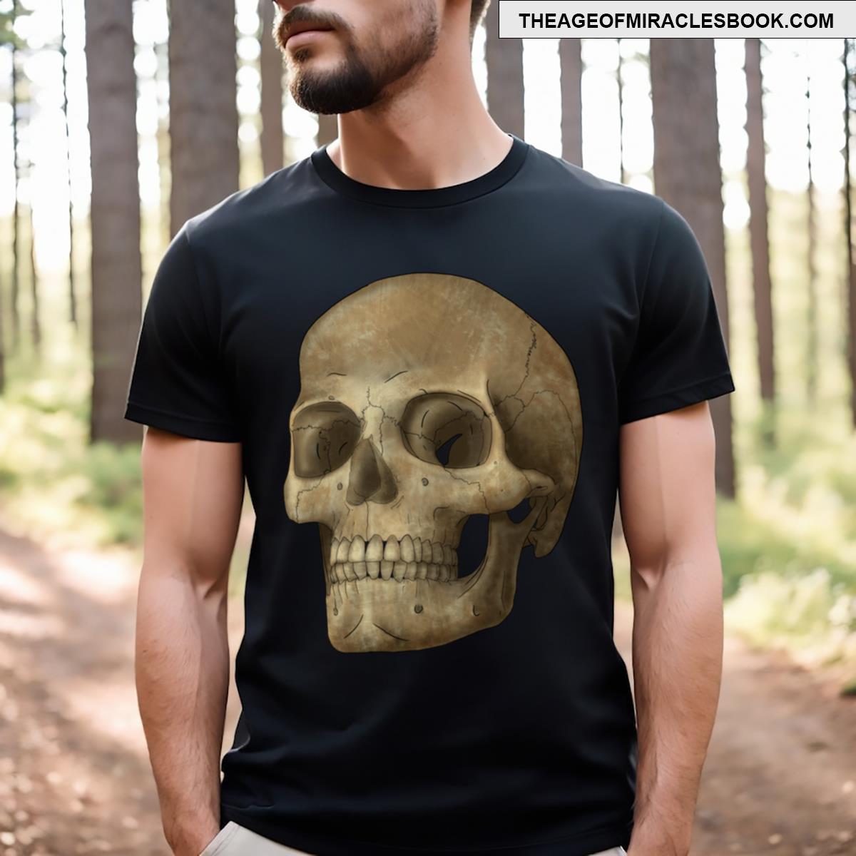 Realistic Skull T-shirt