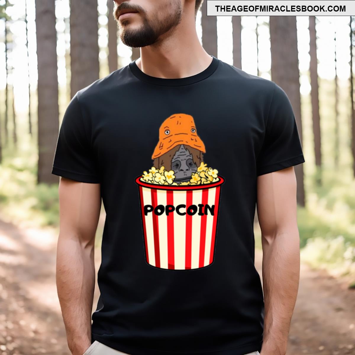 Sassy Popcoin Bucket Active T-shirt