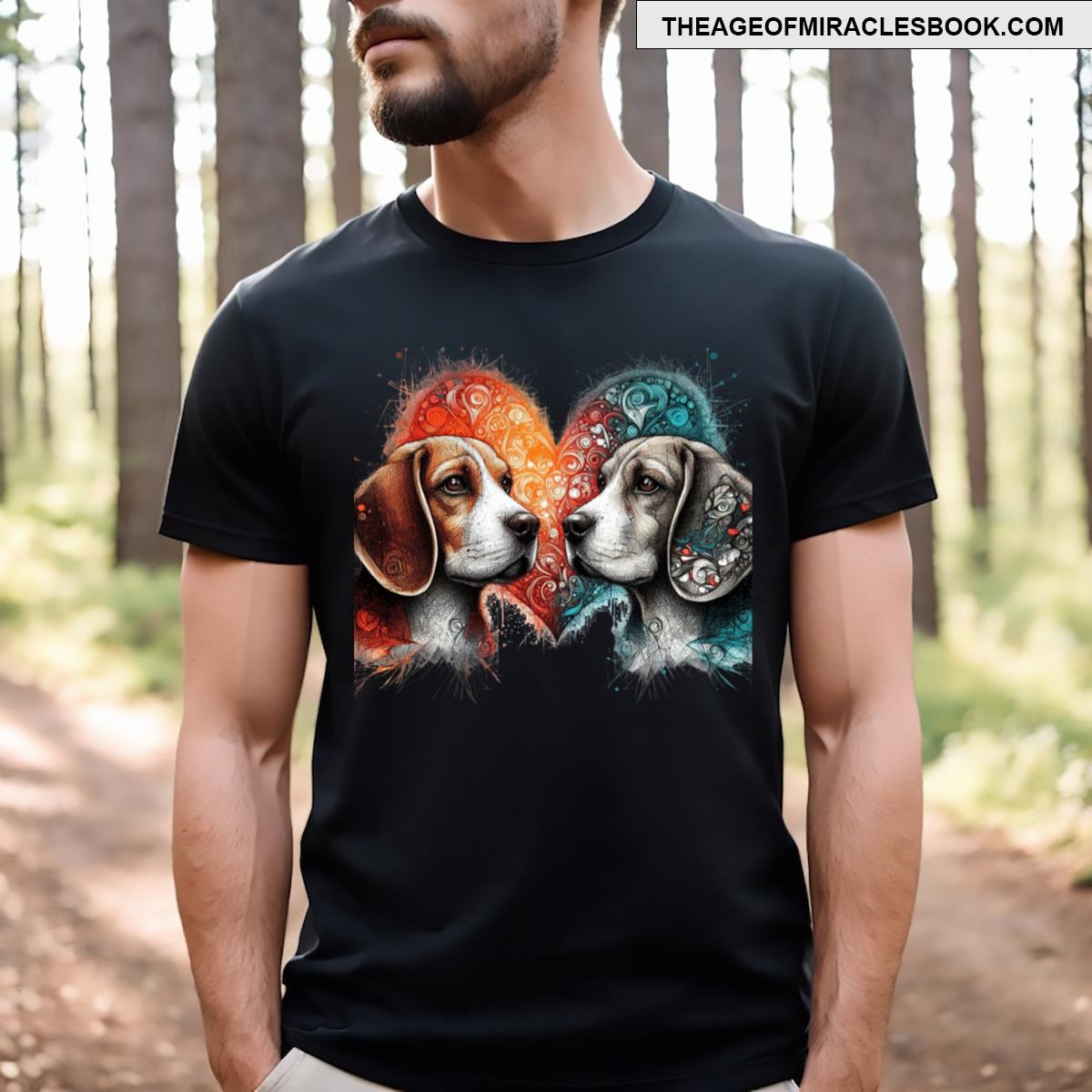 Two Souls One Heart Beagles T-shirt