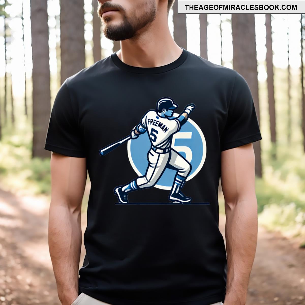 Freddie Freeman 5 Baseball T-shirt