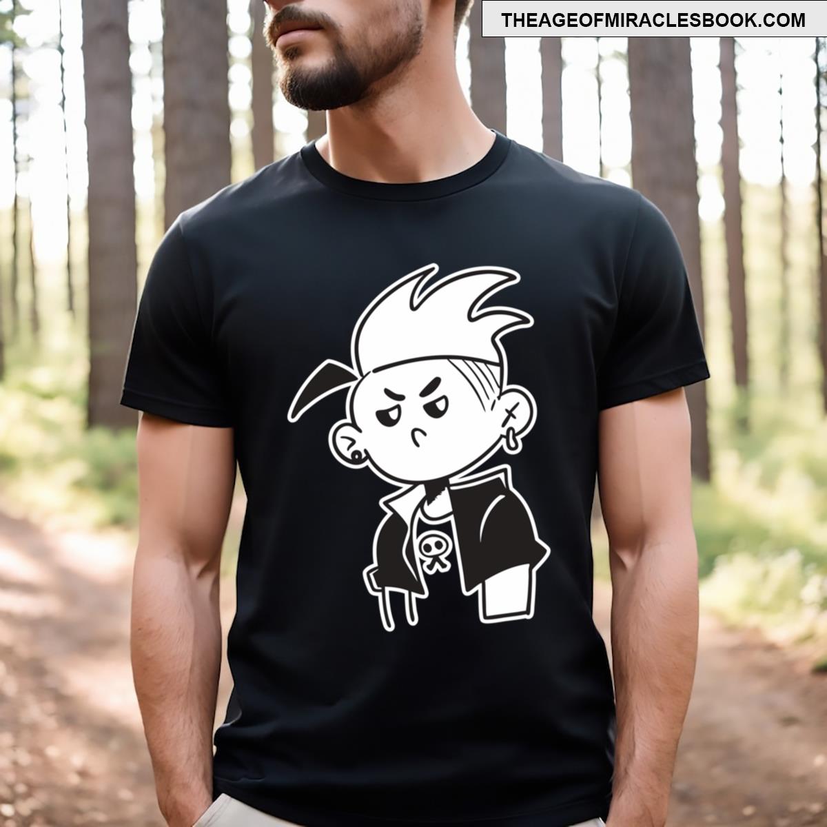 Upset Guy Bold Design Capturing Real Frustration T-shirt